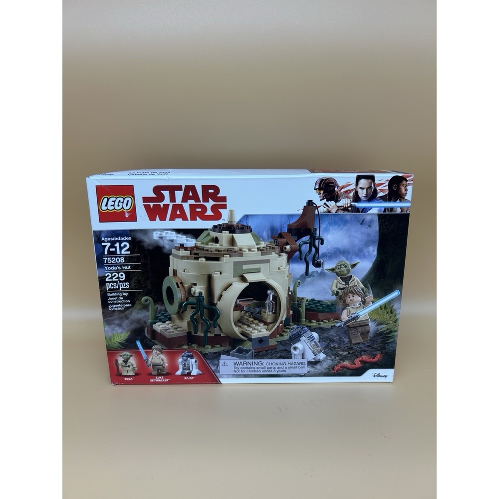LEGO Star Wars Yoda's Hut 75208 Brand New Sealed Retired Set 229 Pieces
